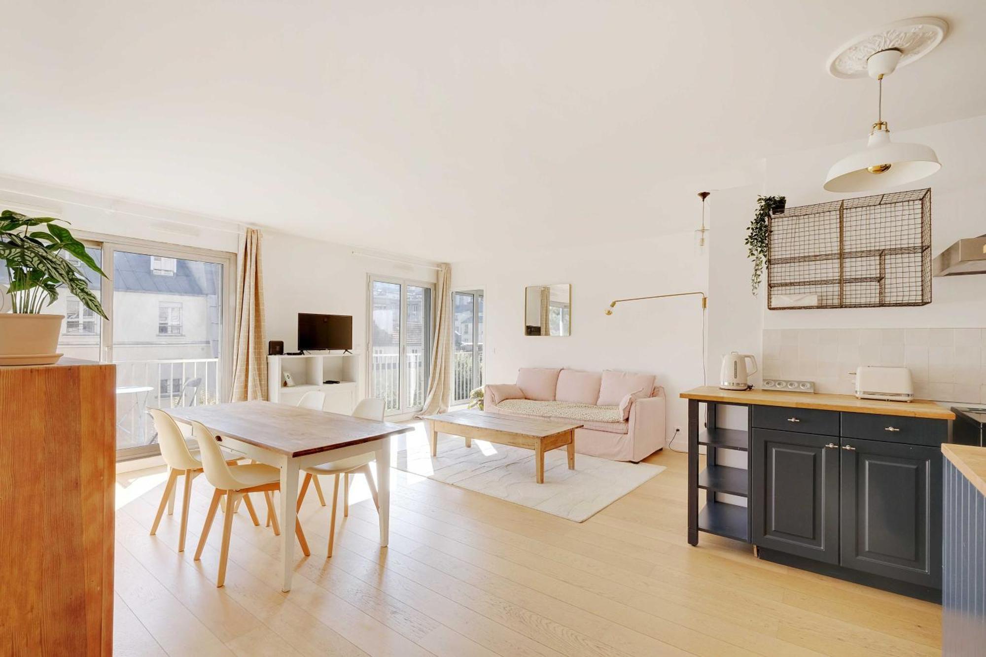 Appartamento Spacious Parisian - 2br 4p - Republique *